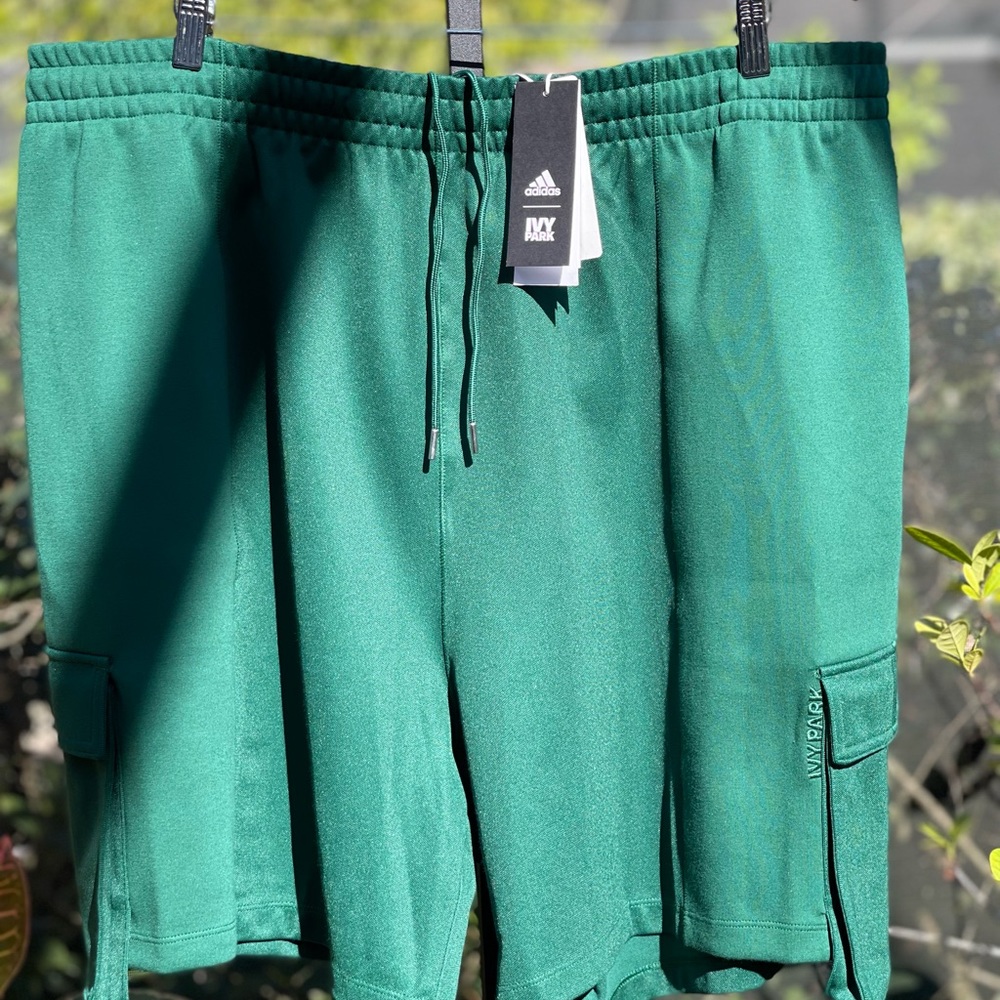 ADIDAS IVY PARK 4ALL UNISEX SHORTS H25163 GREEN